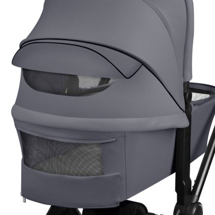Lionelo - Kombineret 2-i-1 klapvogn MIKA PLUS Grey Stone