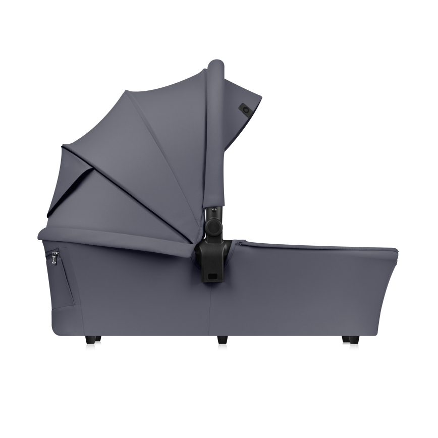 Lionelo - Kombineret 2-i-1 klapvogn MIKA PLUS Grey Stone