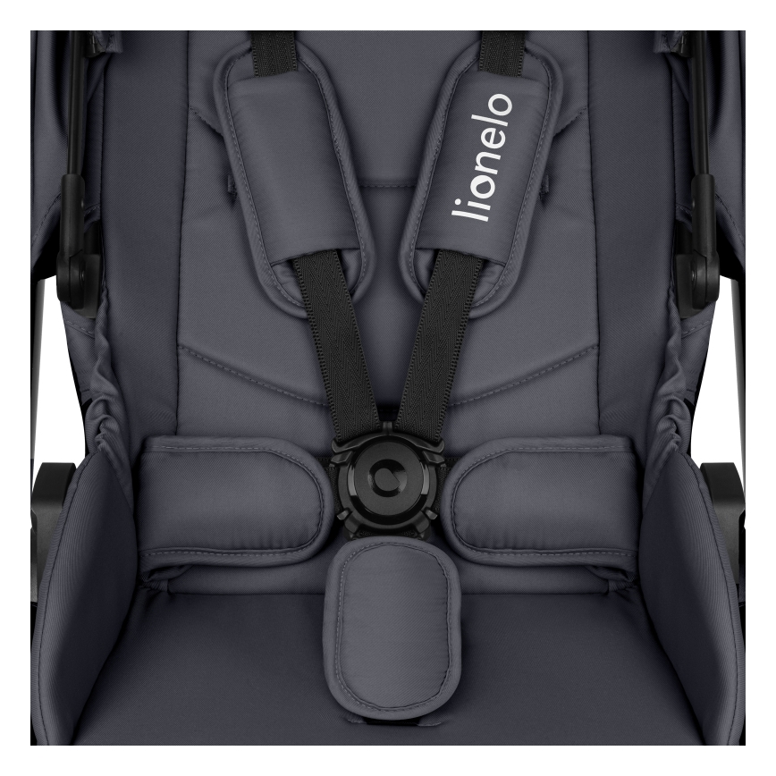 Lionelo - Kombineret 3-i-1 klapvogn LAYLA Grey Stone