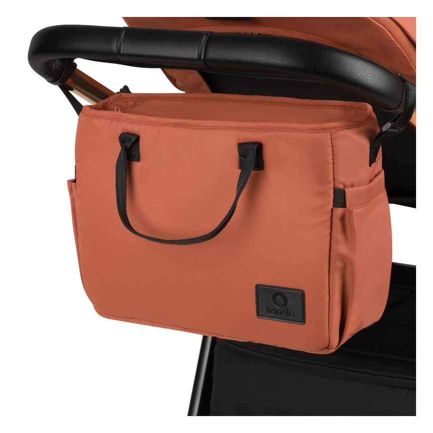 Lionelo - Kombineret barnevogn 2-i-1 LAYLA Brun Rust