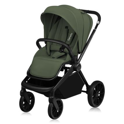 Lionelo - Kombineret barnevogn 2i1 MIKA PLUS Green Olive
