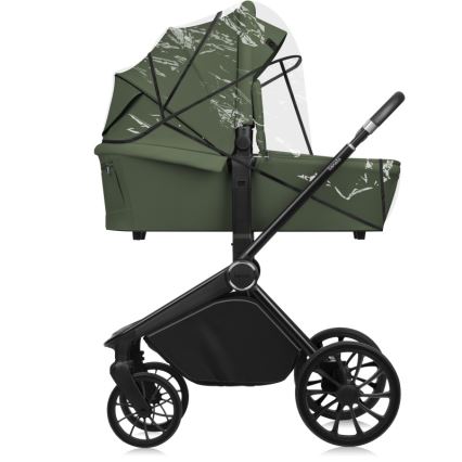 Lionelo - Kombineret barnevogn 2i1 MIKA PLUS Green Olive