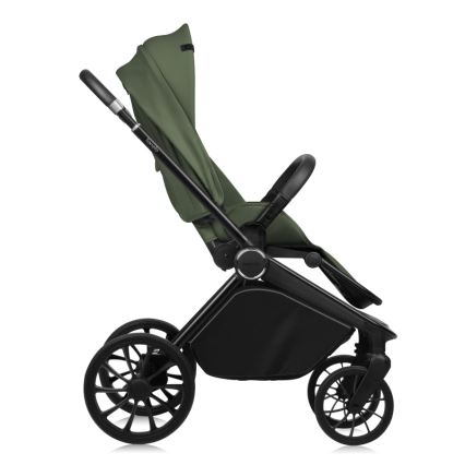 Lionelo - Kombineret barnevogn 2i1 MIKA PLUS Green Olive