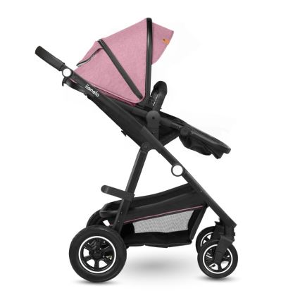 Lionelo - Kombineret klapvogn 2-i-1 AMBER Pink Rose