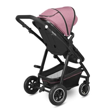 Lionelo - Kombineret klapvogn 2-i-1 AMBER Pink Rose
