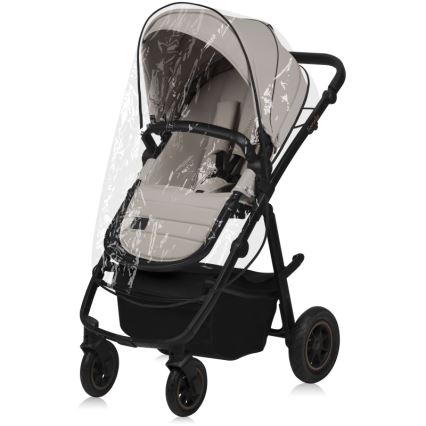 Lionelo - Kombineret klapvogn 2-i-1 AMBER PLUS Beige Sand