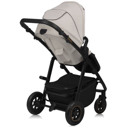 Lionelo - Kombineret klapvogn 2-i-1 AMBER PLUS Beige Sand