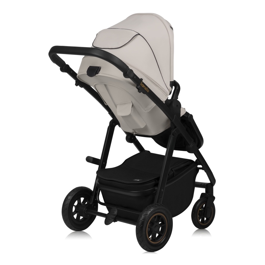 Lionelo - Kombineret klapvogn 2-i-1 AMBER PLUS Beige Sand