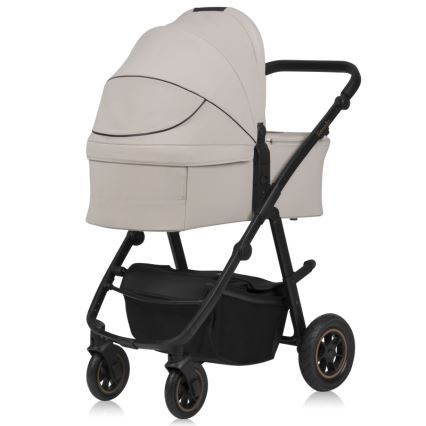Lionelo - Kombineret klapvogn 2-i-1 AMBER PLUS Beige Sand