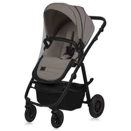Lionelo - Kombineret klapvogn 2-i-1 AMBER PLUS Beige Sand
