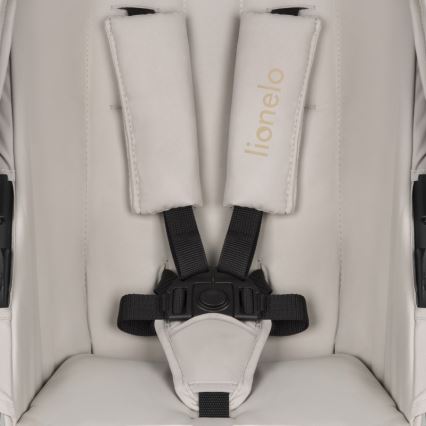 Lionelo - Kombineret klapvogn 2-i-1 AMBER PLUS Beige Sand