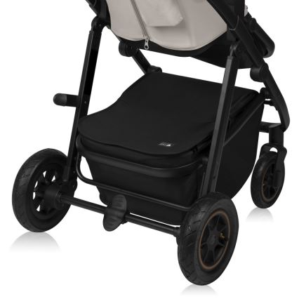 Lionelo - Kombineret klapvogn 2-i-1 AMBER PLUS Beige Sand