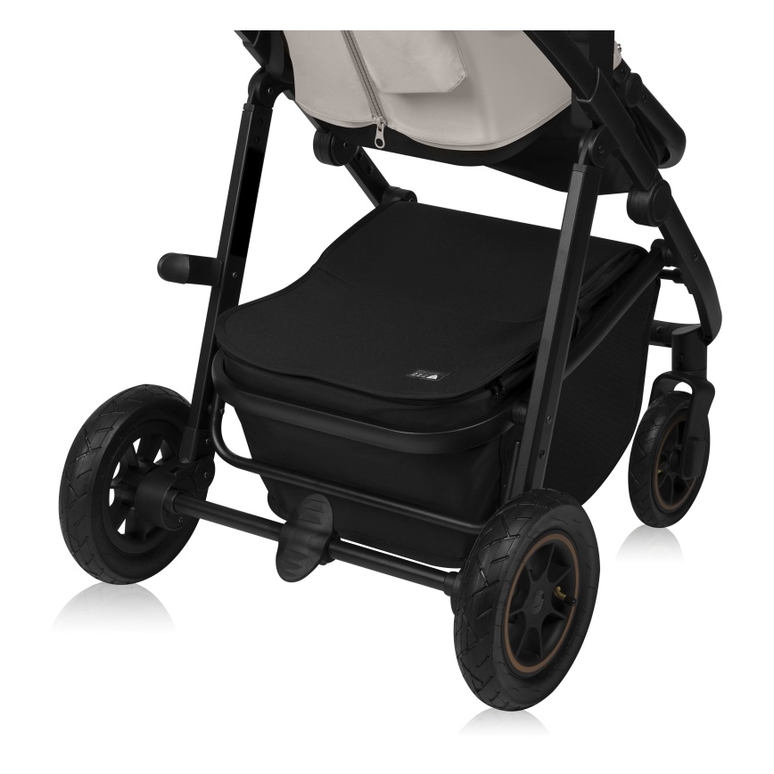Lionelo - Kombineret klapvogn 2-i-1 AMBER PLUS Beige Sand
