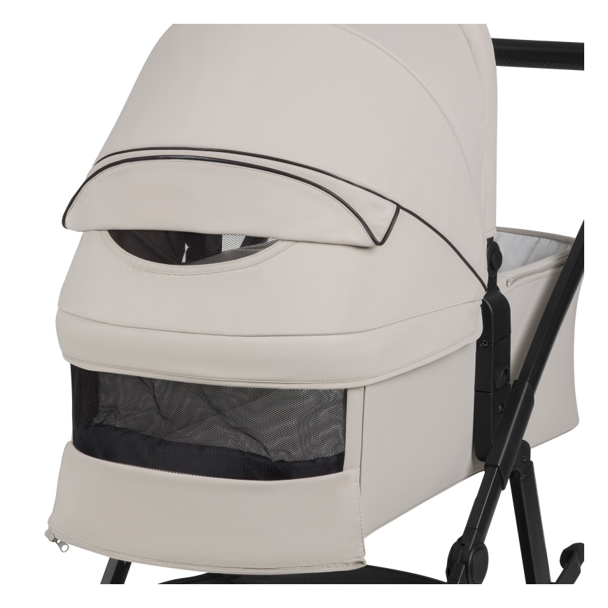 Lionelo - Kombineret klapvogn 2-i-1 AMBER PLUS Beige Sand