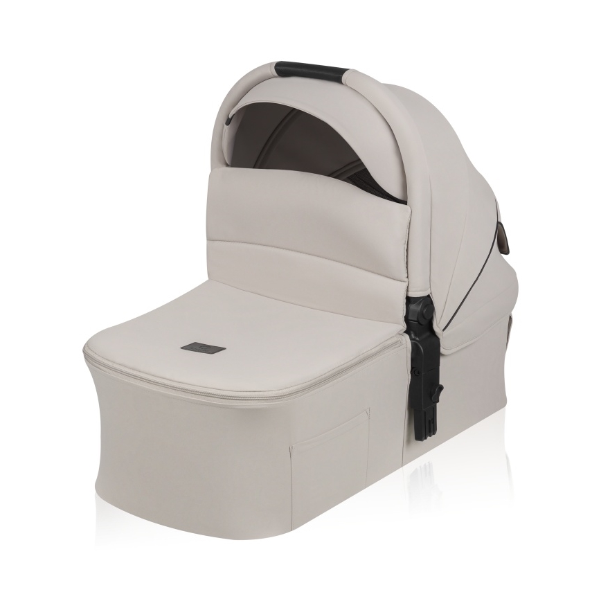 Lionelo - Kombineret klapvogn 2-i-1 AMBER PLUS Beige Sand