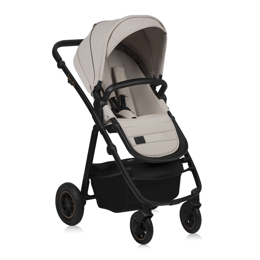 Lionelo - Kombineret klapvogn 2-i-1 AMBER PLUS Beige Sand