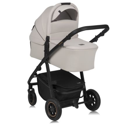 Lionelo - Kombineret klapvogn 2-i-1 AMBER PLUS Beige Sand