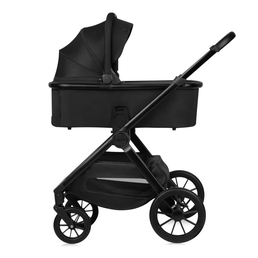Lionelo - Kombineret klapvogn 2-i-1 LAYLA Black Onyx