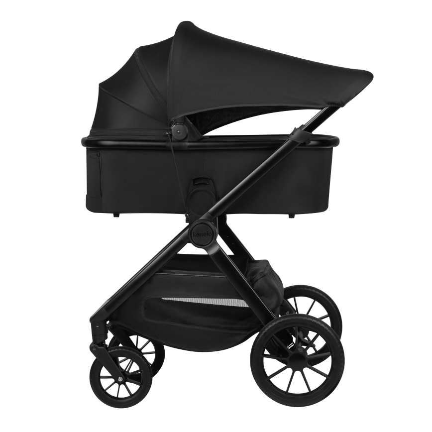 Lionelo - Kombineret klapvogn 2-i-1 LAYLA Black Onyx