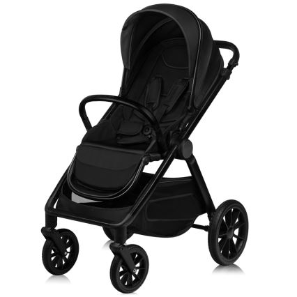 Lionelo - Kombineret klapvogn 2-i-1 LAYLA Black Onyx
