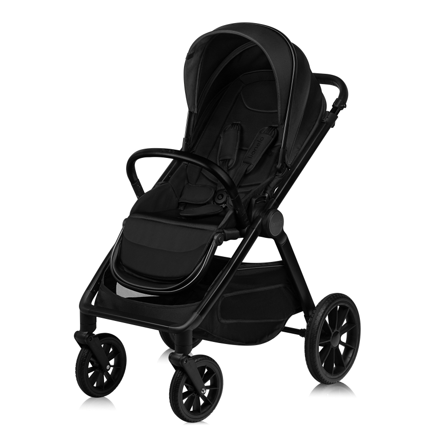 Lionelo - Kombineret klapvogn 2-i-1 LAYLA Black Onyx