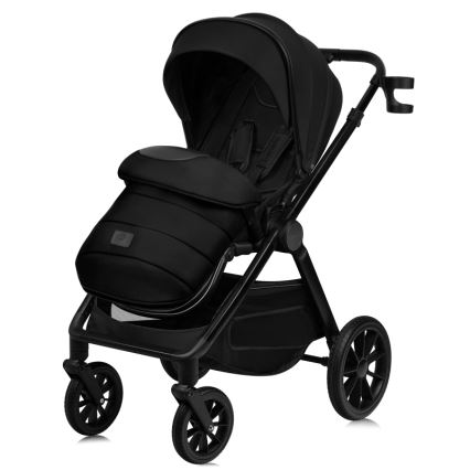 Lionelo - Kombineret klapvogn 2-i-1 LAYLA Black Onyx