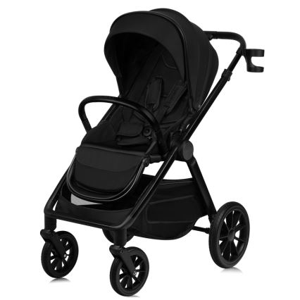 Lionelo - Kombineret klapvogn 2-i-1 LAYLA Black Onyx