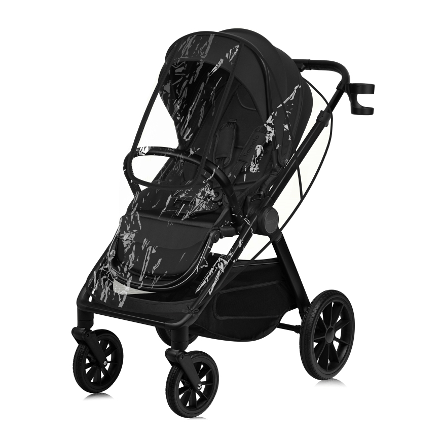 Lionelo - Kombineret klapvogn 2-i-1 LAYLA Black Onyx