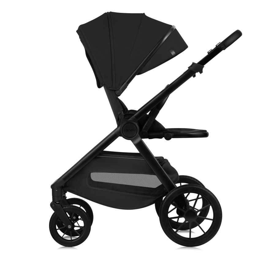 Lionelo - Kombineret klapvogn 2-i-1 LAYLA Black Onyx
