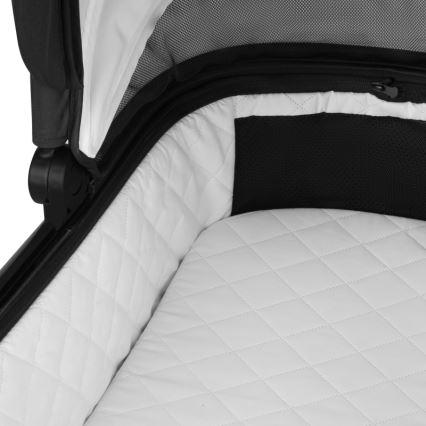 Lionelo - Kombineret klapvogn 2-i-1 LAYLA Black Onyx