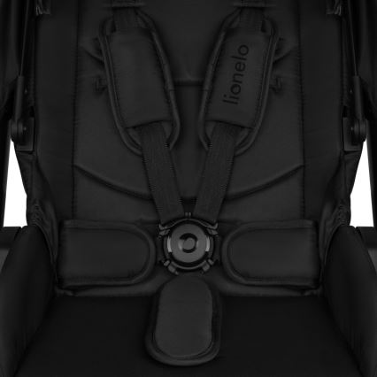 Lionelo - Kombineret klapvogn 2-i-1 LAYLA Black Onyx