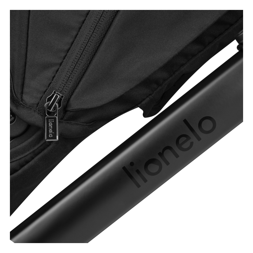 Lionelo - Kombineret klapvogn 2-i-1 LAYLA Black Onyx