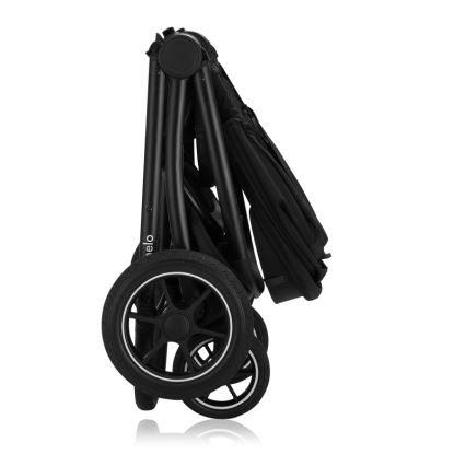 Lionelo - Kombineret klapvogn 2-i-1 MERIL Black Onyx