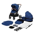 Lionelo - Kombineret klapvogn 2-i-1 MIKA Blue Navy
