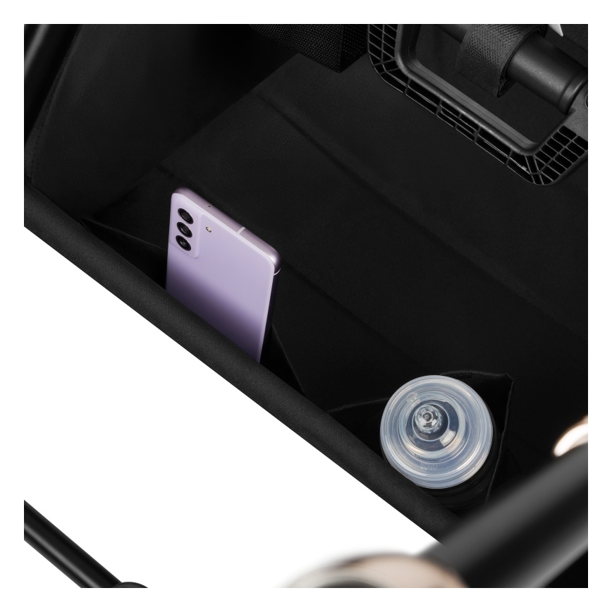 Lionelo - Kombineret klapvogn 2-i-1 MIKA PLUS Brun Rust