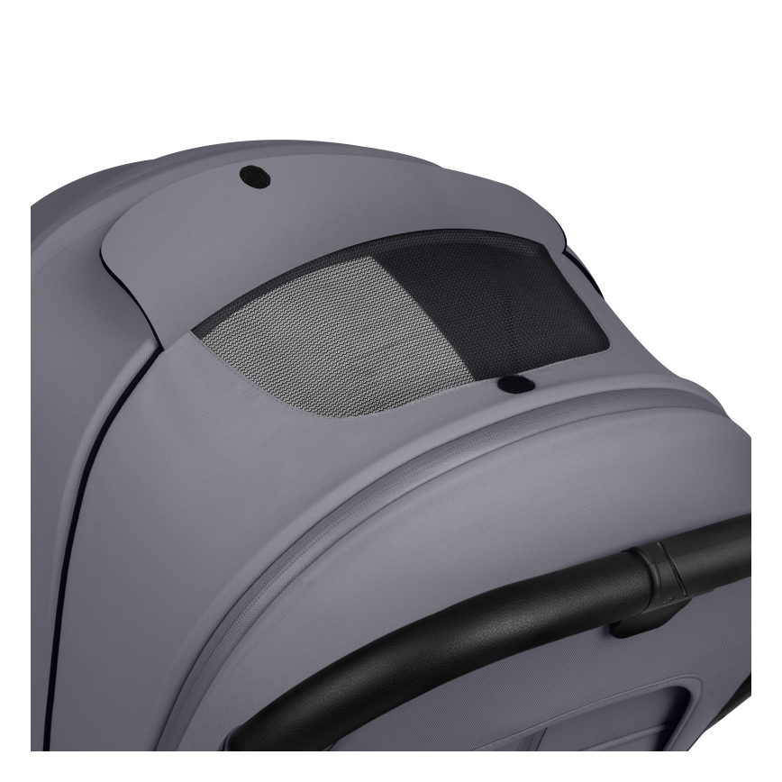 Lionelo - Kombineret klapvogn 2-i-1 MIKA PLUS Grey Stone