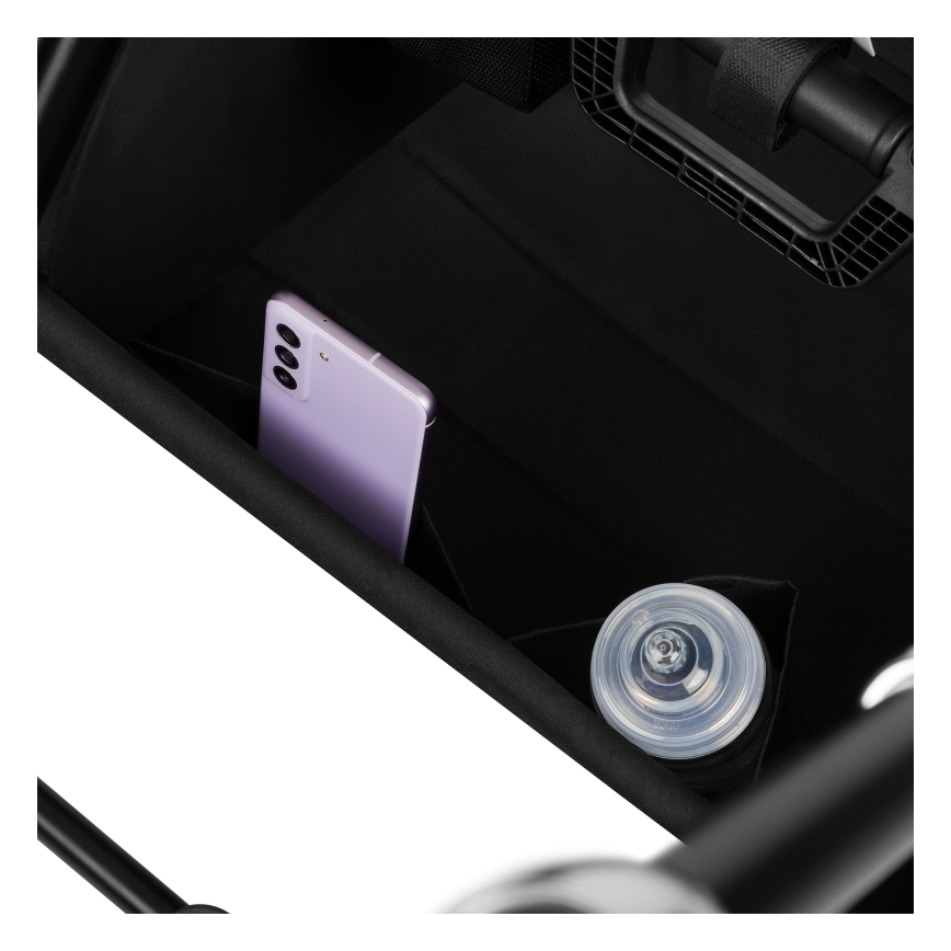 Lionelo - Kombineret klapvogn 2-i-1 MIKA PLUS Grey Stone