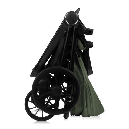 Lionelo - Kombineret klapvogn 2-i-1 MIKA PLUS Olivengrøn