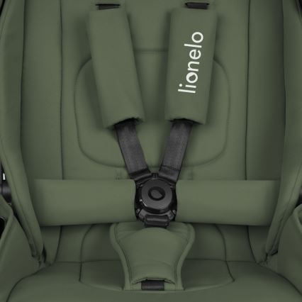 Lionelo - Kombineret klapvogn 2-i-1 MIKA PLUS Olivengrøn