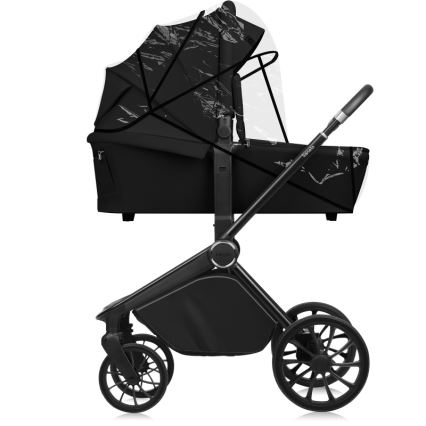 Lionelo - Kombineret klapvogn 2-i-1 MIKA PLUS Sort Onyx