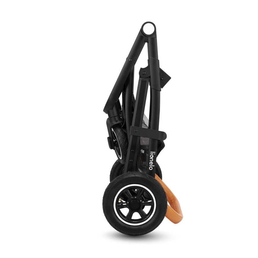 Lionelo - Kombineret klapvogn 3-i-1 AMBER Grå Grafit