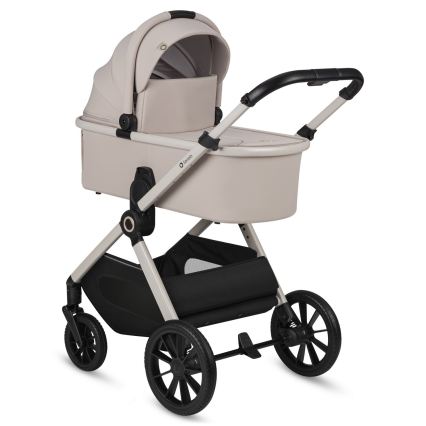 Lionelo - Kombineret klapvogn 3-i-1 LAYLA Beige sand