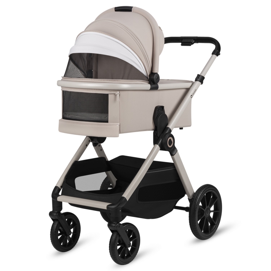 Lionelo - Kombineret klapvogn 3-i-1 LAYLA Beige sand