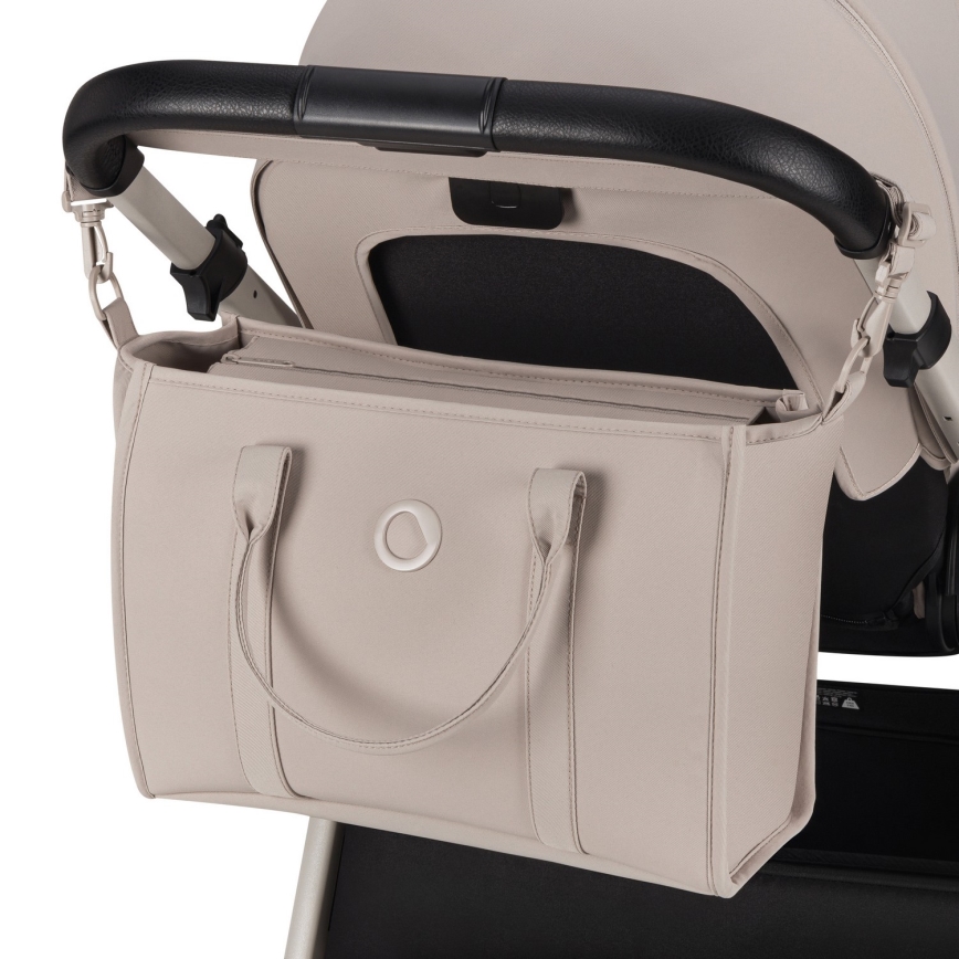 Lionelo - Kombineret klapvogn 3-i-1 LAYLA Beige sand
