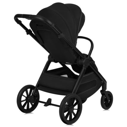 Lionelo - Kombineret klapvogn 3-i-1 LAYLA Black Onyx