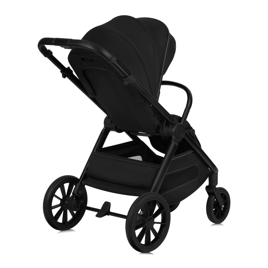 Lionelo - Kombineret klapvogn 3-i-1 LAYLA Black Onyx