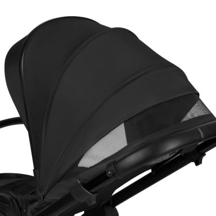 Lionelo - Kombineret klapvogn 3-i-1 LAYLA Black Onyx