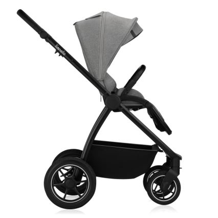 Lionelo - Kombineret klapvogn 3-i-1 MERIL Grey Stone