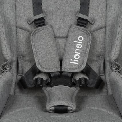 Lionelo - Kombineret klapvogn 3-i-1 MERIL Grey Stone