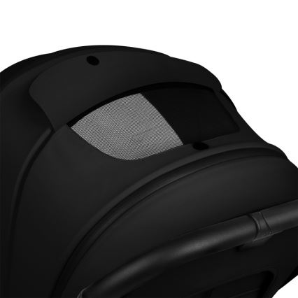 Lionelo - Kombineret klapvogn 3-i-1 MIKA PLUS Black Onyx